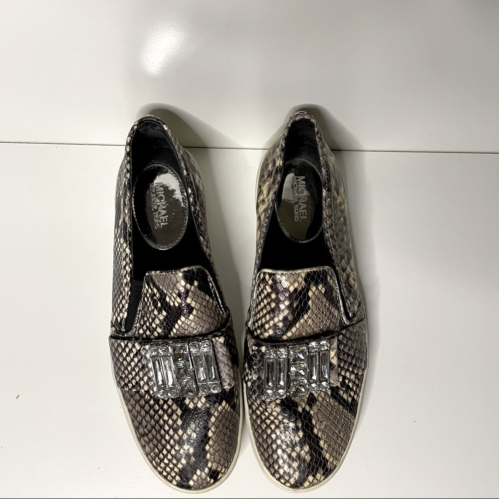 Michael kors MK snakeskin loafers